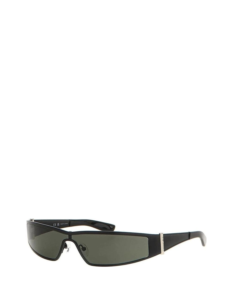 Alexander McQueen Sunglasse in black, Acetate — view 3