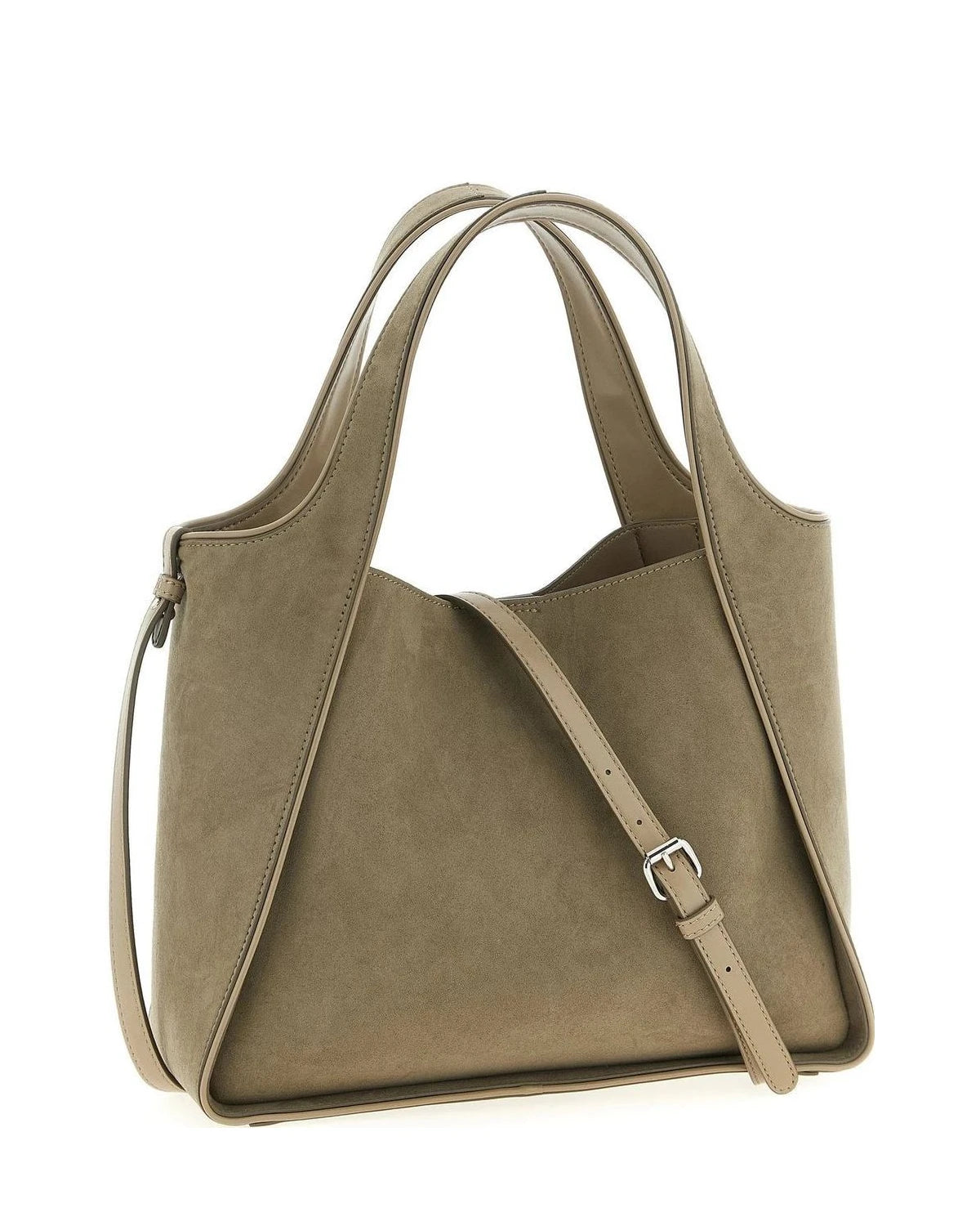 Stella McCartney Tote Bag in beige, Polyamide — view 2