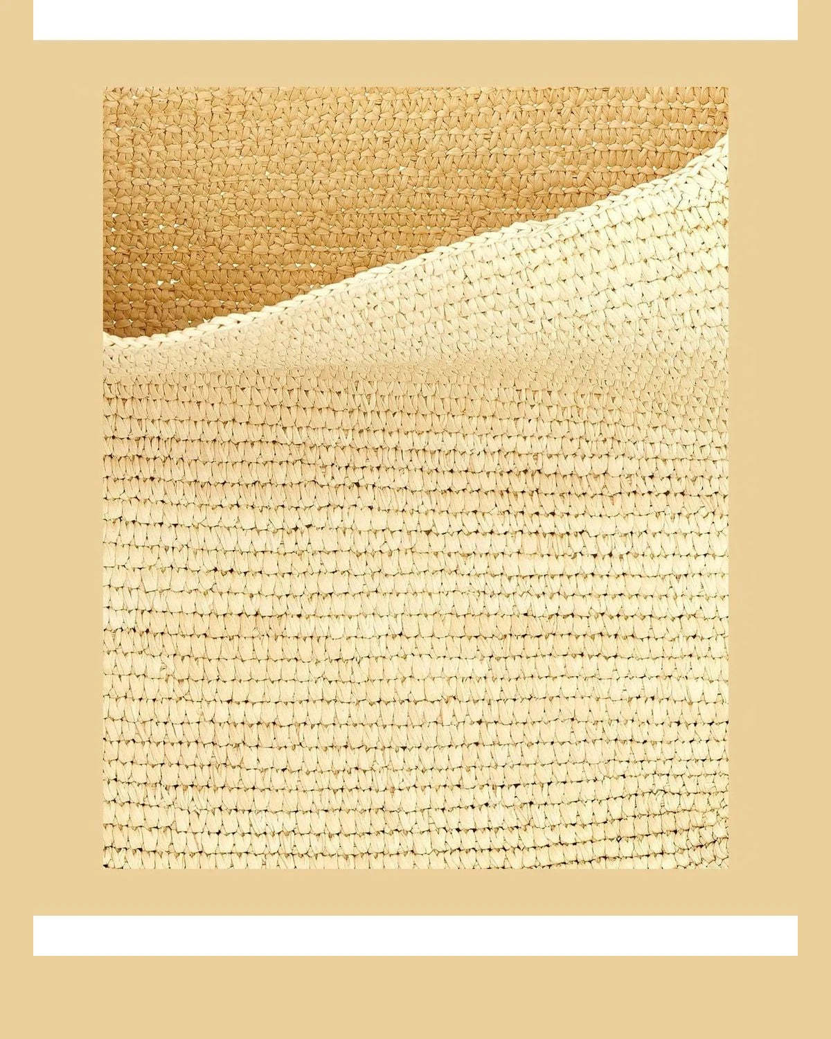 Maison Michel Shoulder Bag in brown, Raffia — view 4