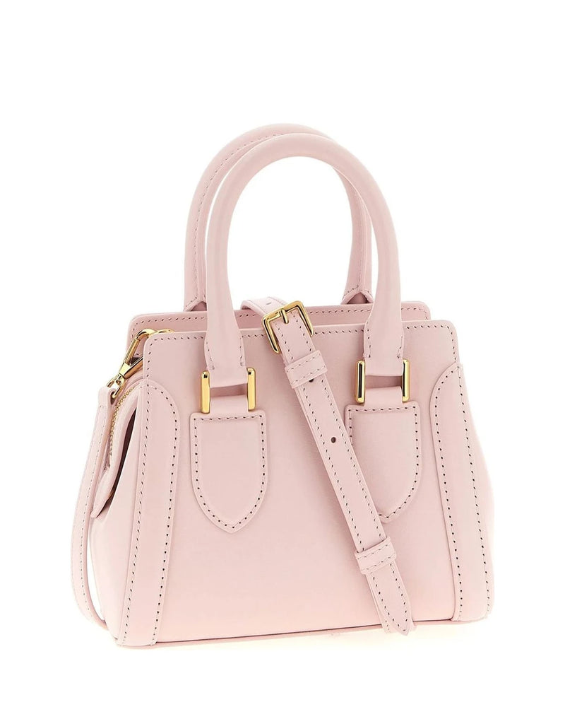 Alexander McQueen Satchel Bag in multicolor, Calfskin Leather — view 2