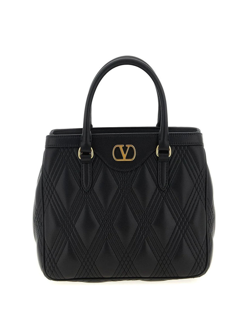 Valentino Garavani Satchel Bag in black, Lamb Leather