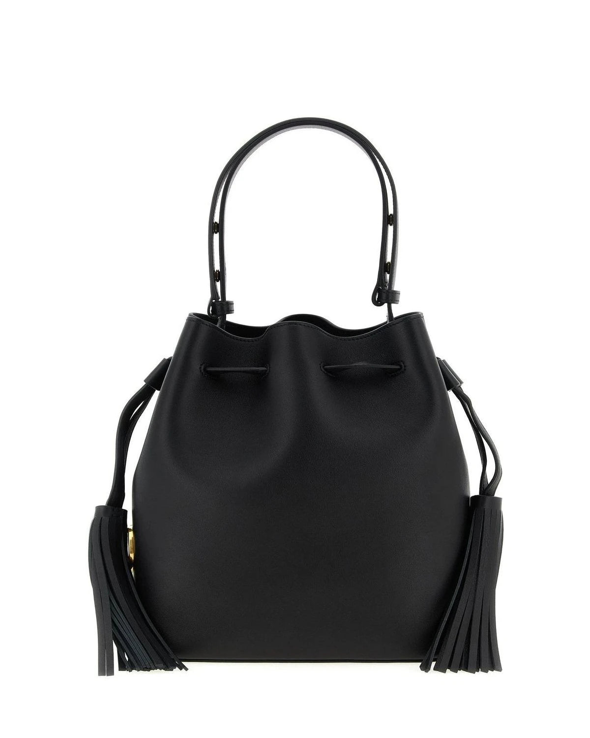 Valentino Garavani Bucket Bag in black, Calfskin Leather