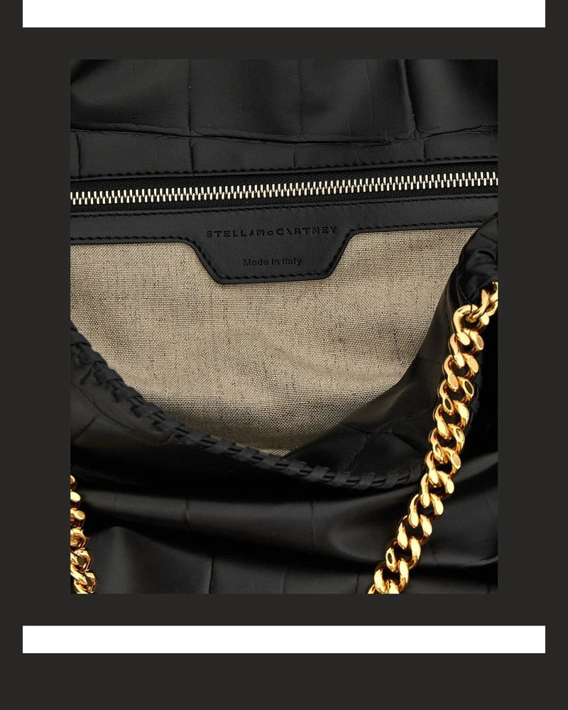 Stella McCartney Hobo Bag in black, Polyester — view 4