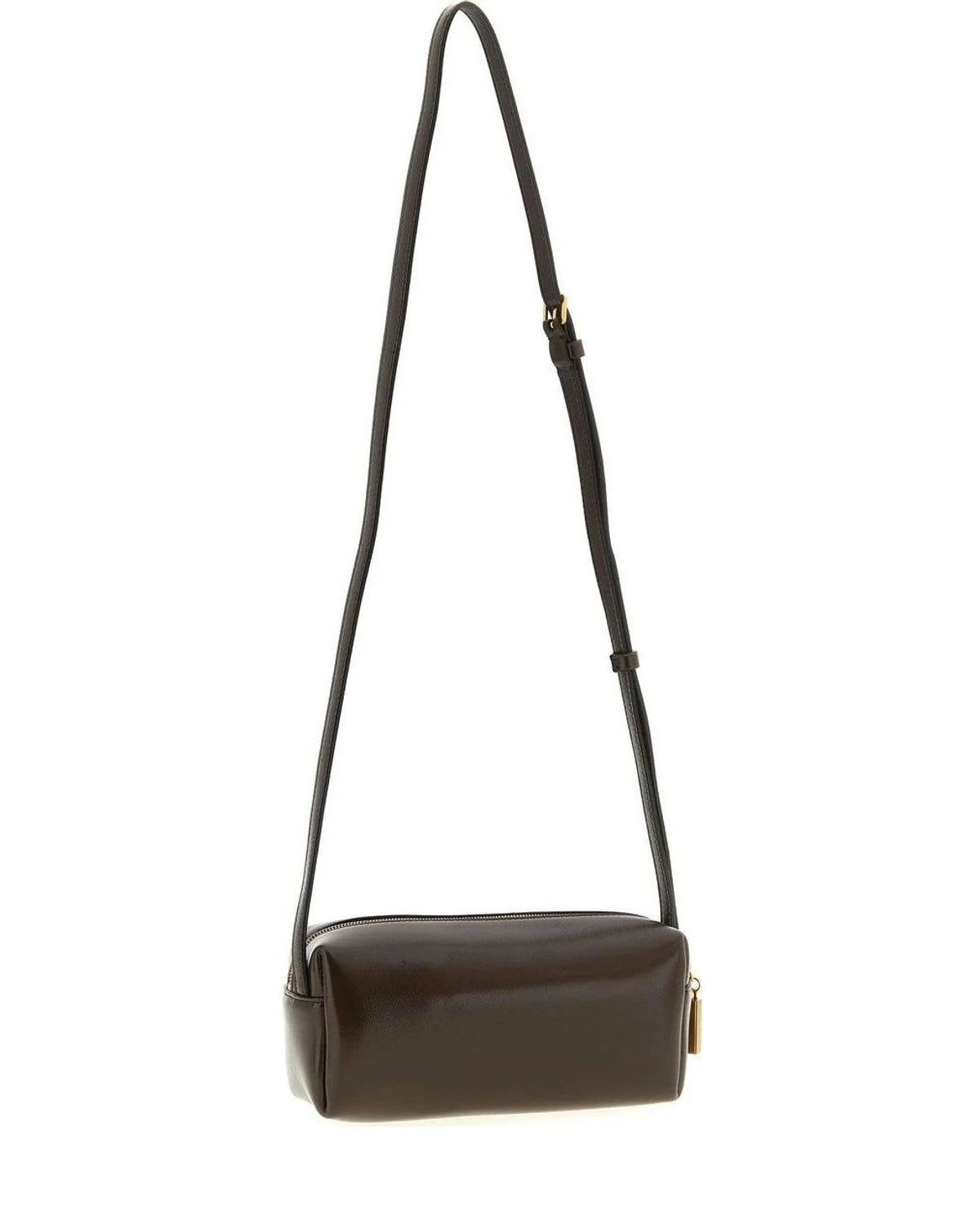 Khaite Cross Body Bag in brown, Calfskin Leather — view 2