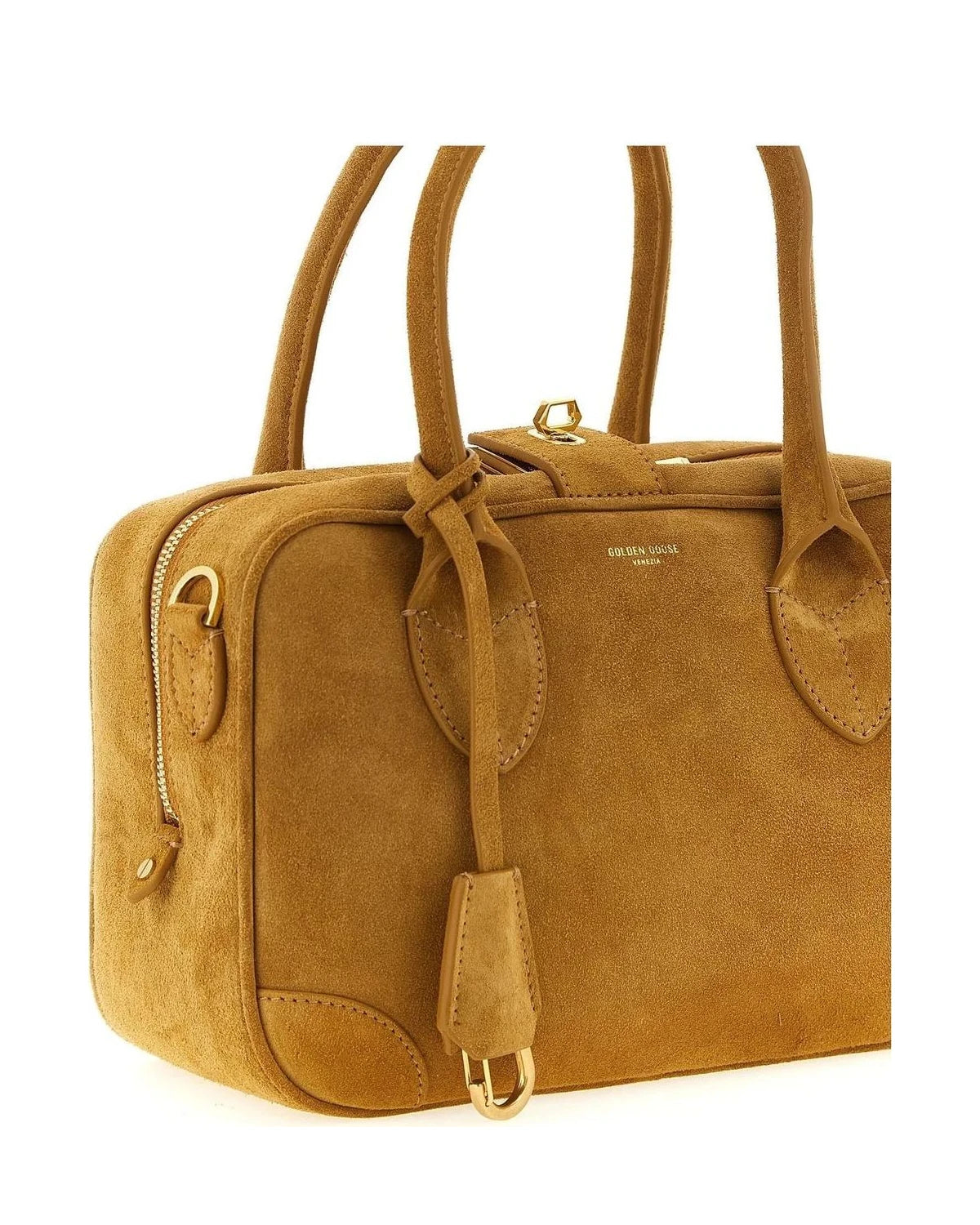 Golden Goose Satchel Bag in beige, Cow Leather — view 3