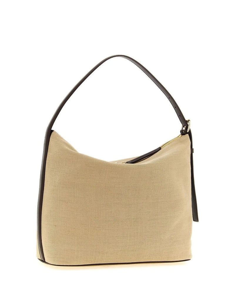 A.P.C. Shoulder Bag in beige, Cotton — view 2
