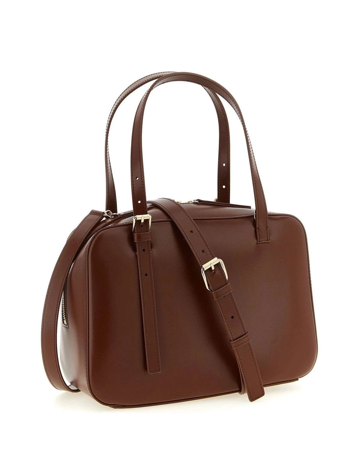 A.P.C. Satchel Bag in brown, Cow Leather — view 2