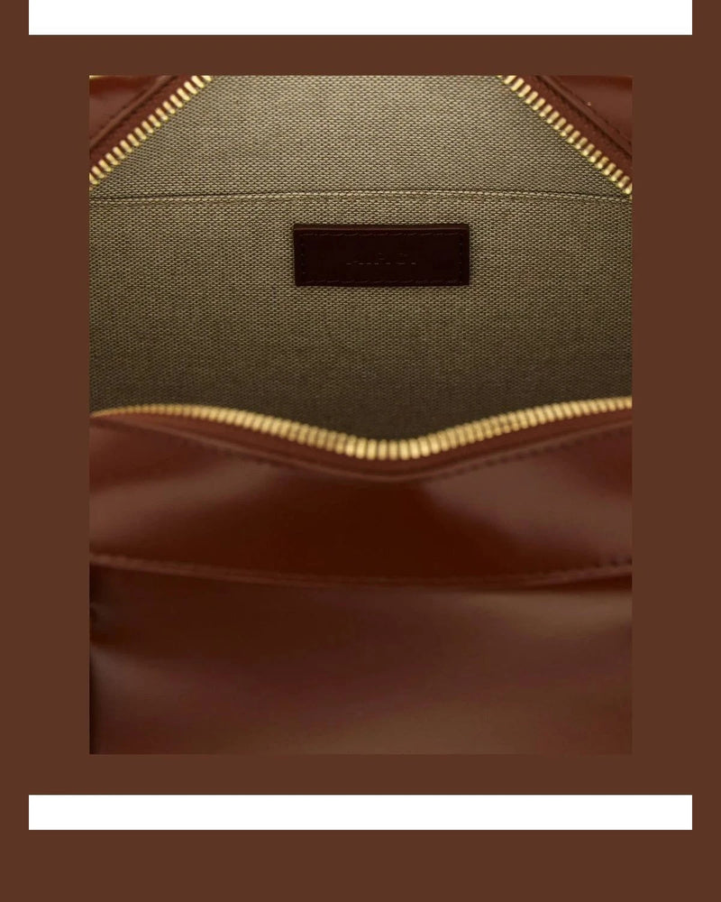 A.P.C. Satchel Bag in brown, Cow Leather — view 4