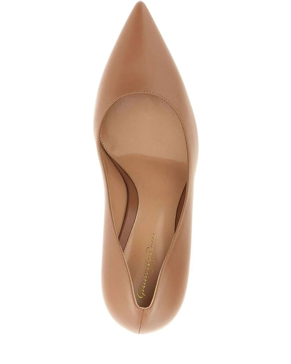 Gianvito Rossi Pumps in beige, Calf Leather — view 4