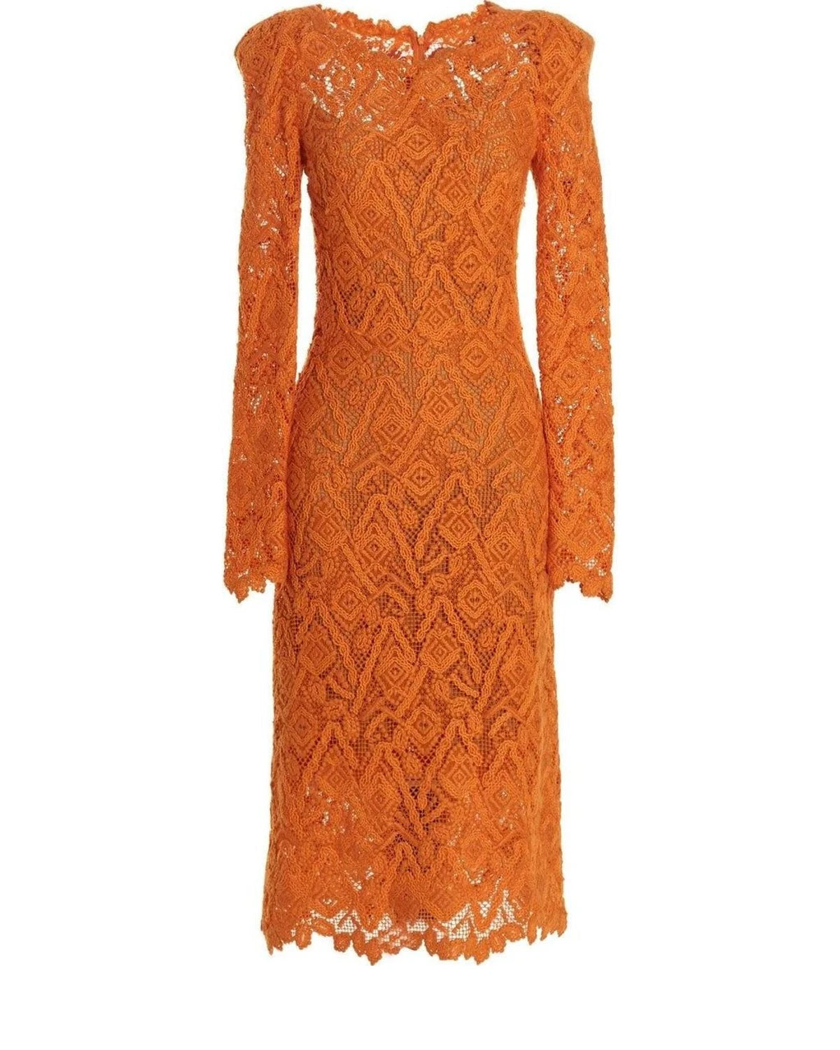 Ermanno Scervino Dresse in orange, Wool
