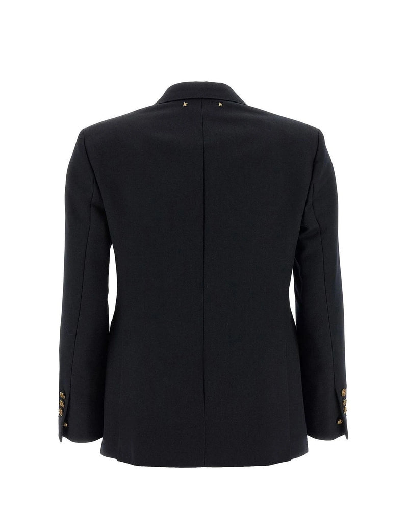Golden Goose Blazer in blue, Polyester — view 2