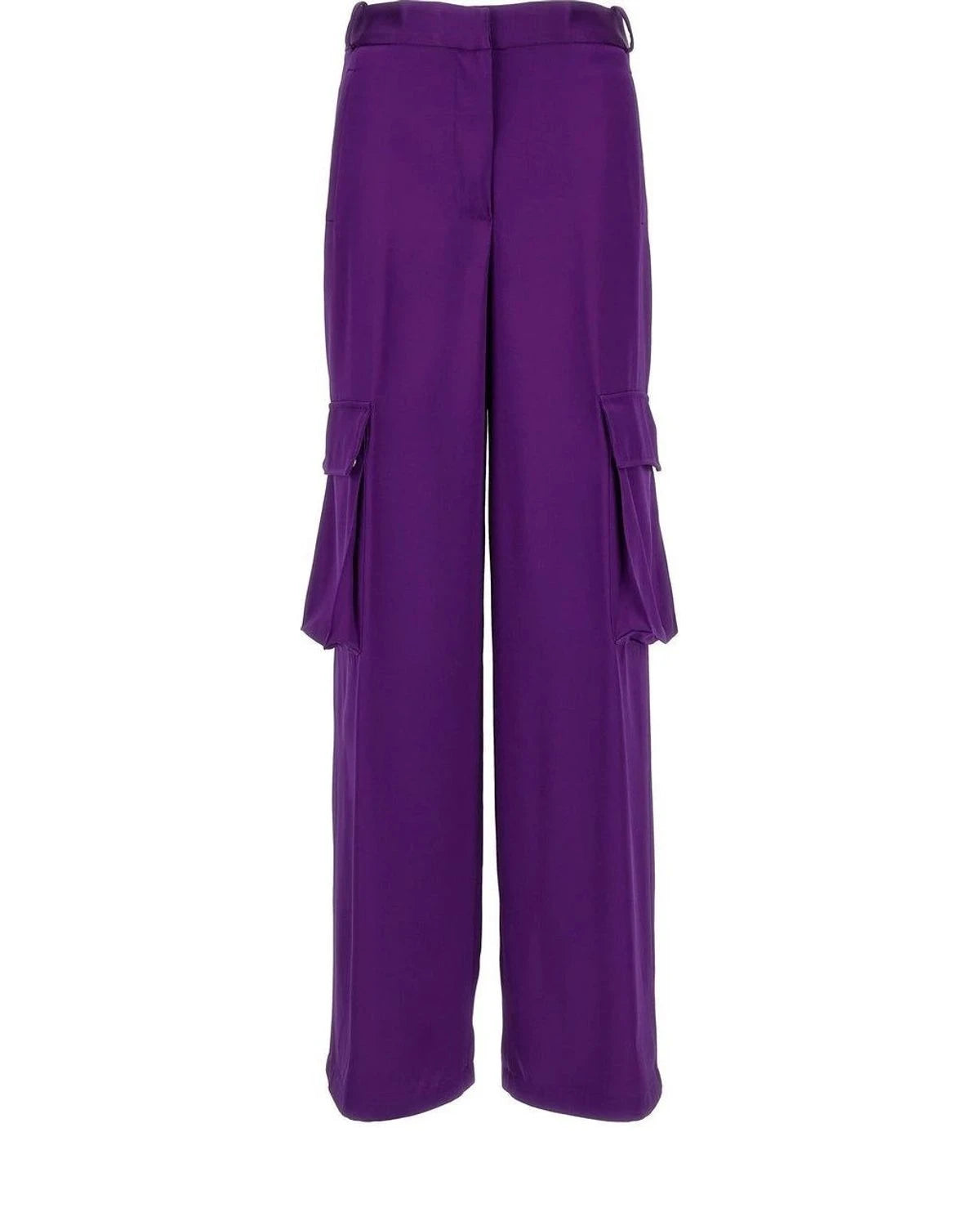 Versace Cargo Pant in purple, Viscose