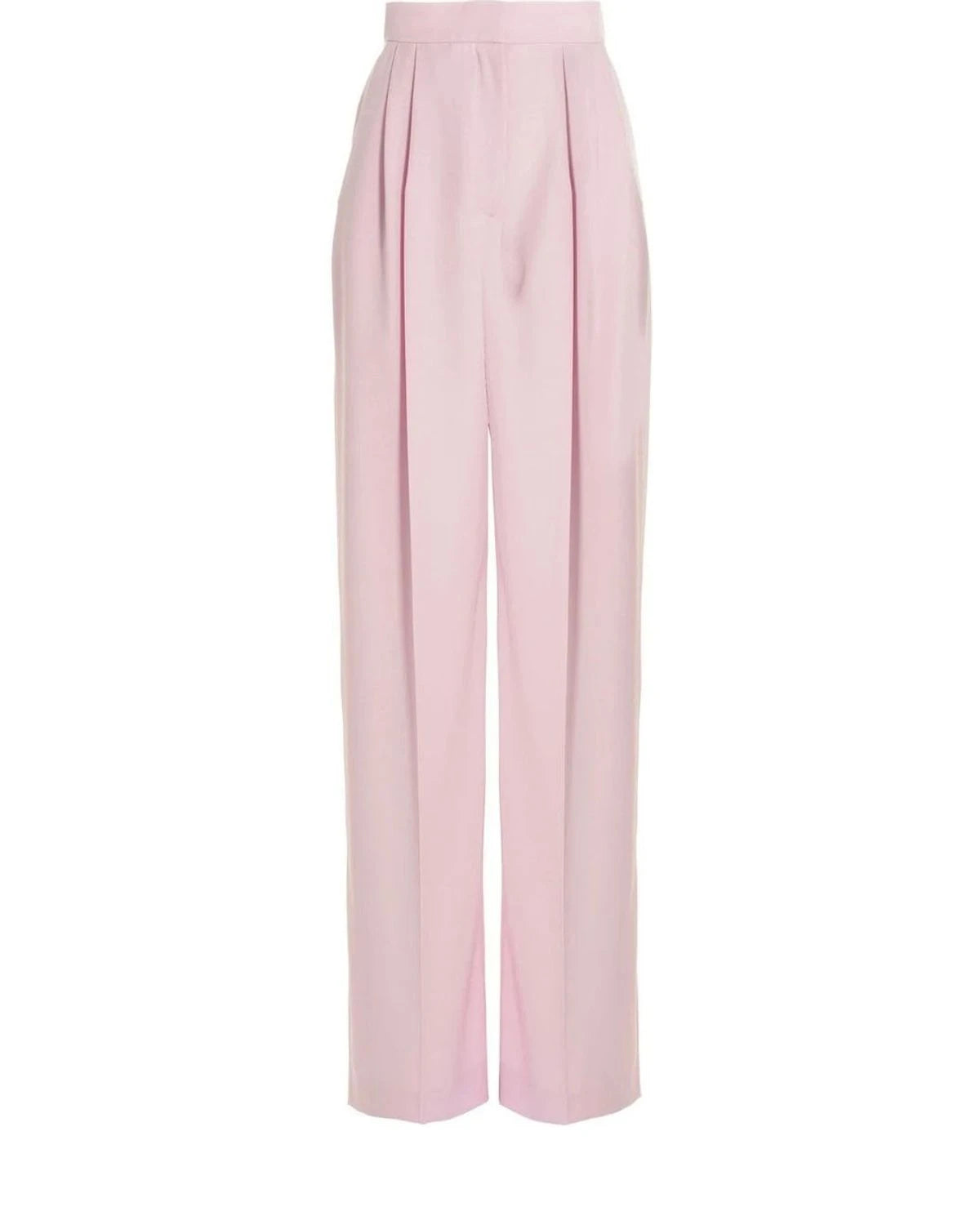 Alexander McQueen Trouser in pink, Wool