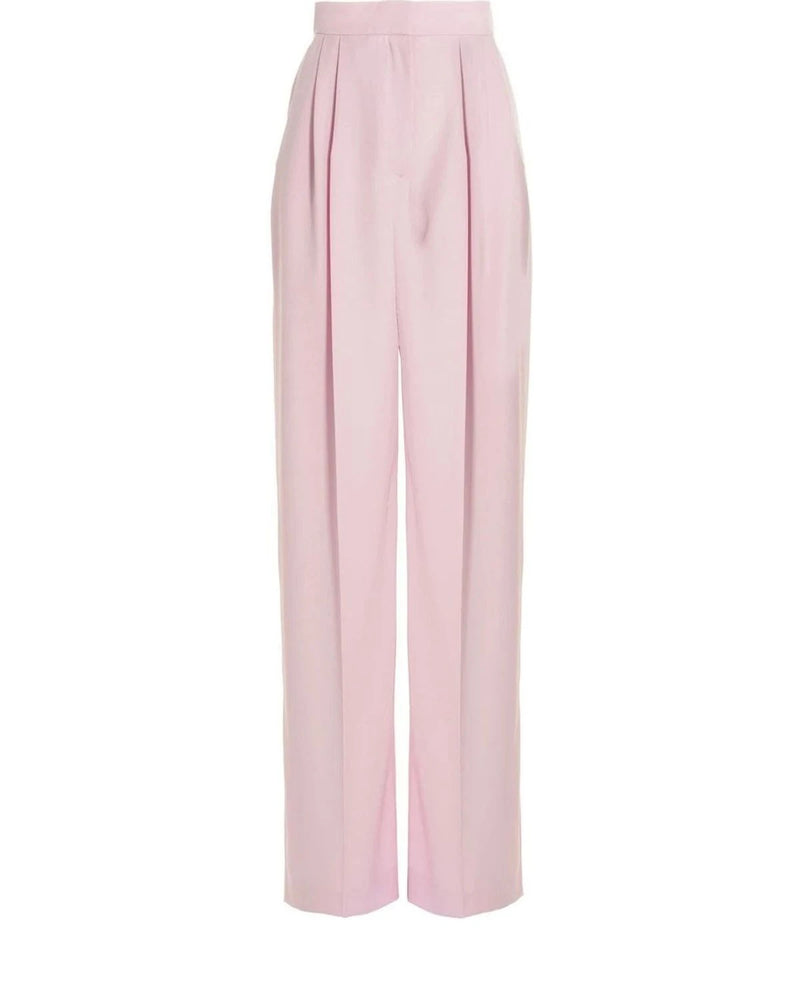 Alexander McQueen Trouser in pink, Wool