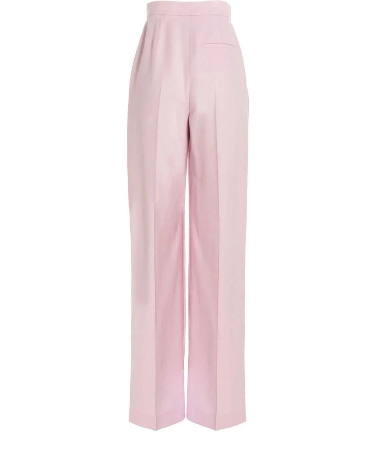 Alexander McQueen Trouser in pink, Wool — view 2