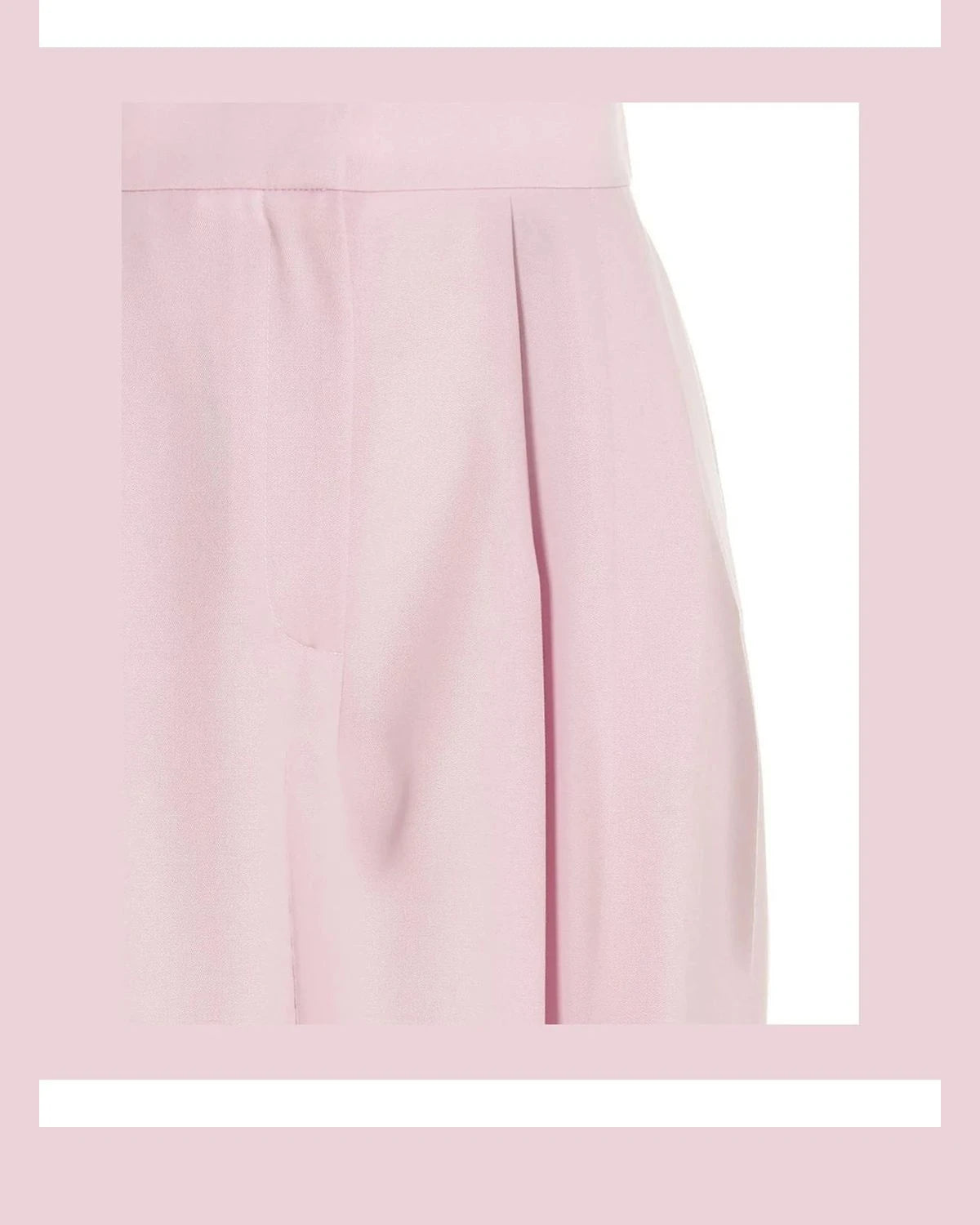 Alexander McQueen Trouser in pink, Wool — view 3