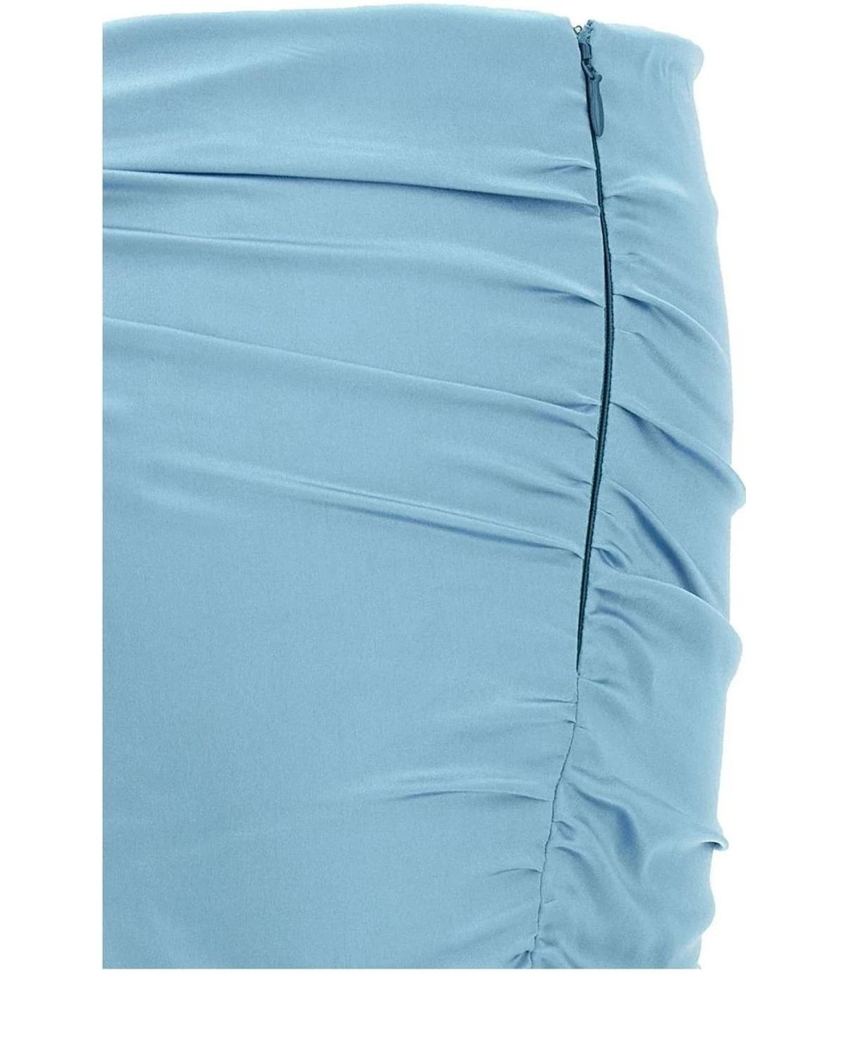 Alessandra Rich Skirt in blue — view 4