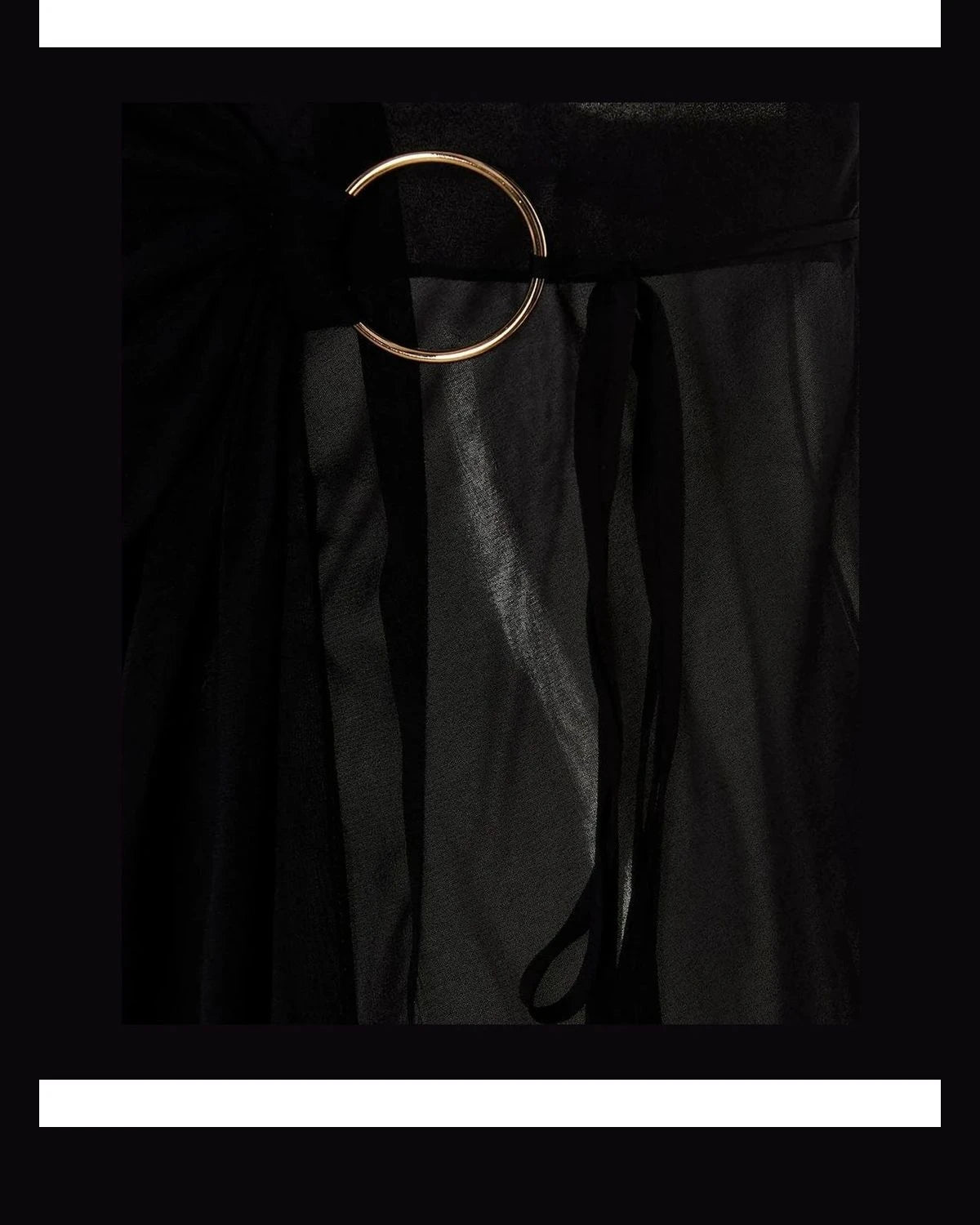 Louisa Ballou Dresse in black, Silk — view 4