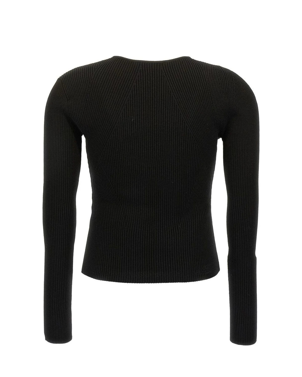 Alexander McQueen Sweater in black, Wool — view 2