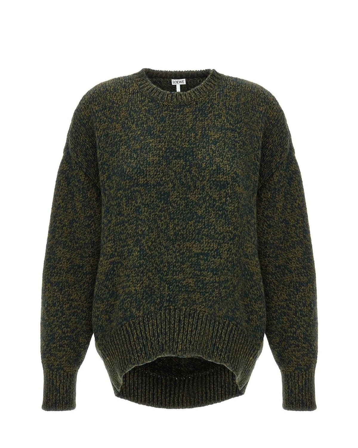Loewe Sweater in green, Wool
