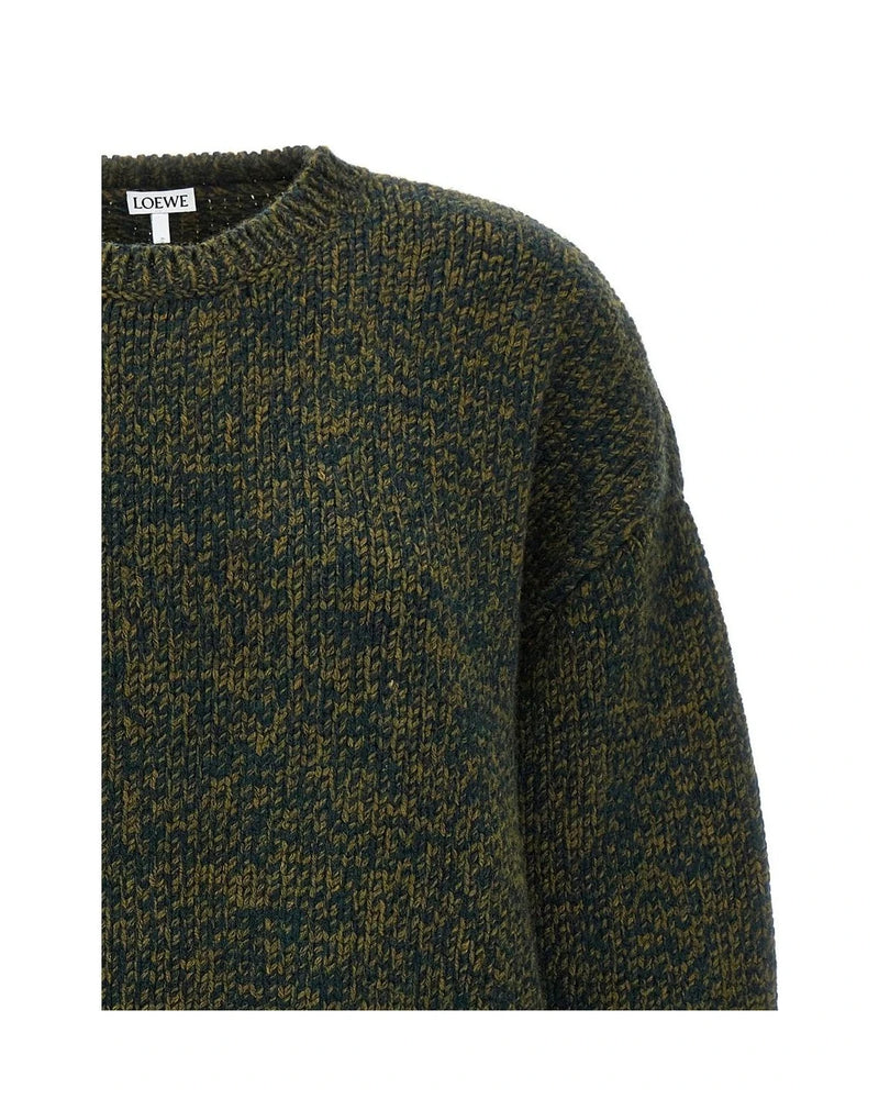 Loewe Sweater in green, Wool — view 4