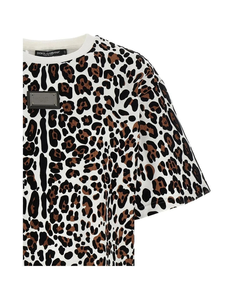 Dolce & Gabbana T-Shirt in multicolor, Cotton — view 3