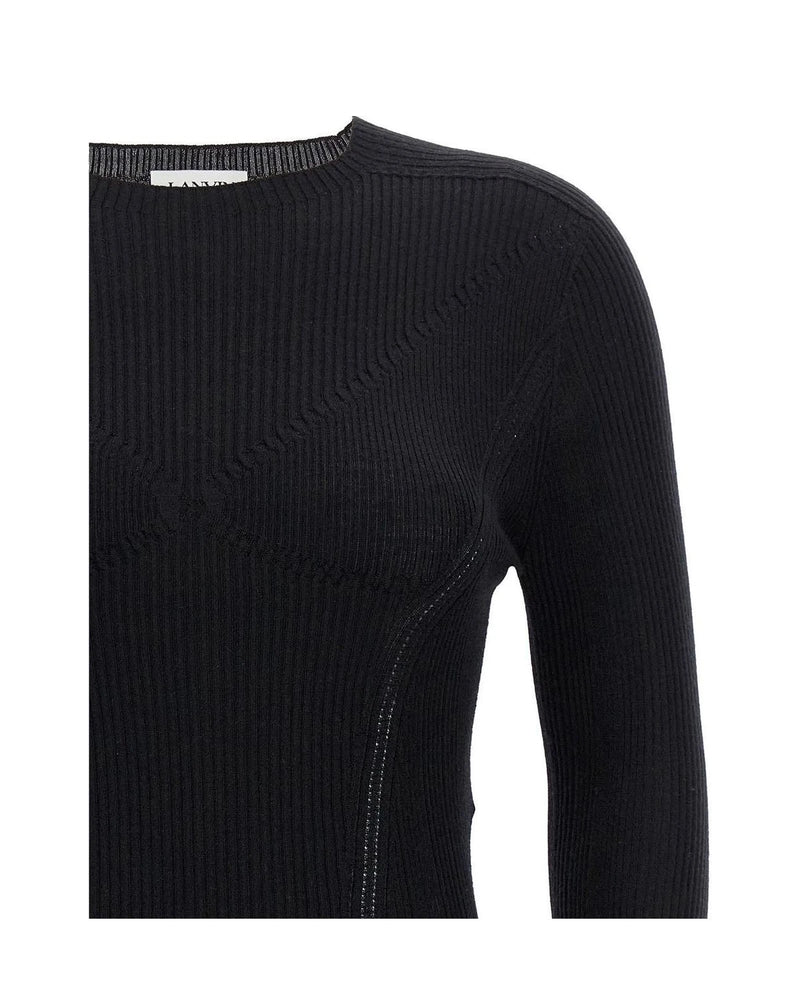 Lanvin Sweater in black, Cashmere — view 3