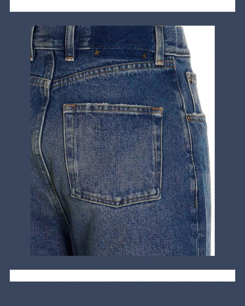 Golden Goose Jean in blue — view 4