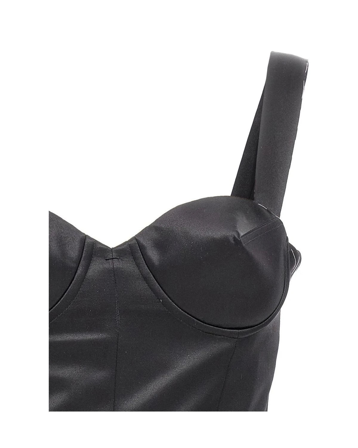 Maison Margiela Dresse in black, Acetate — view 3