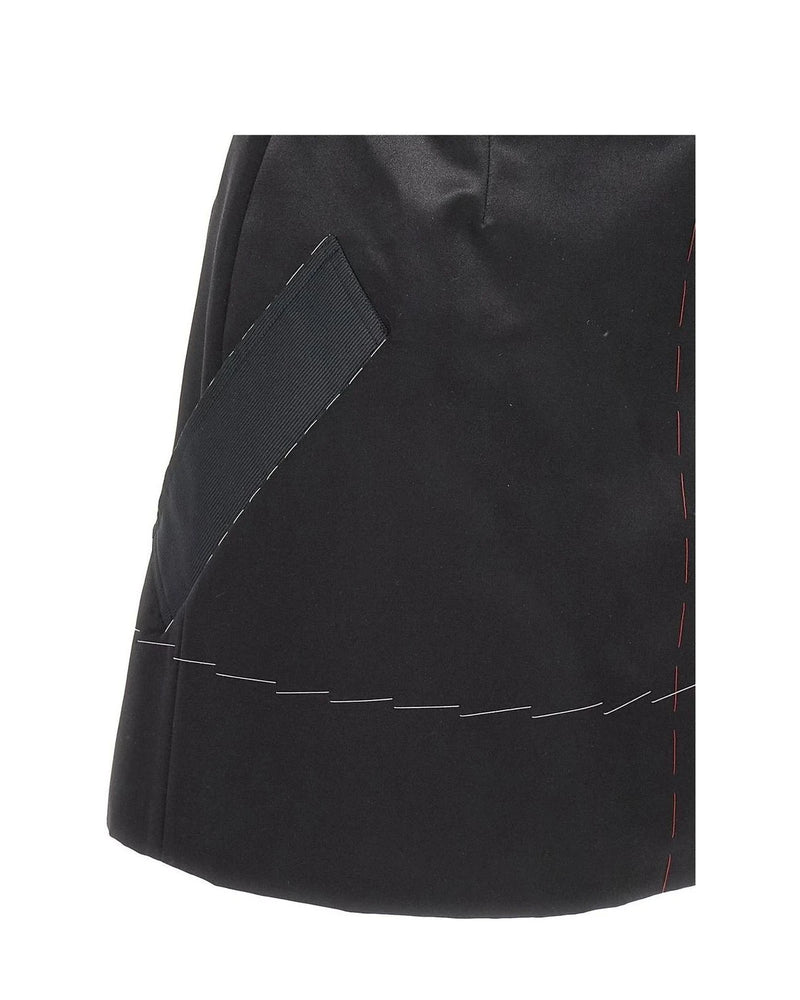Maison Margiela Dresse in black, Acetate — view 4