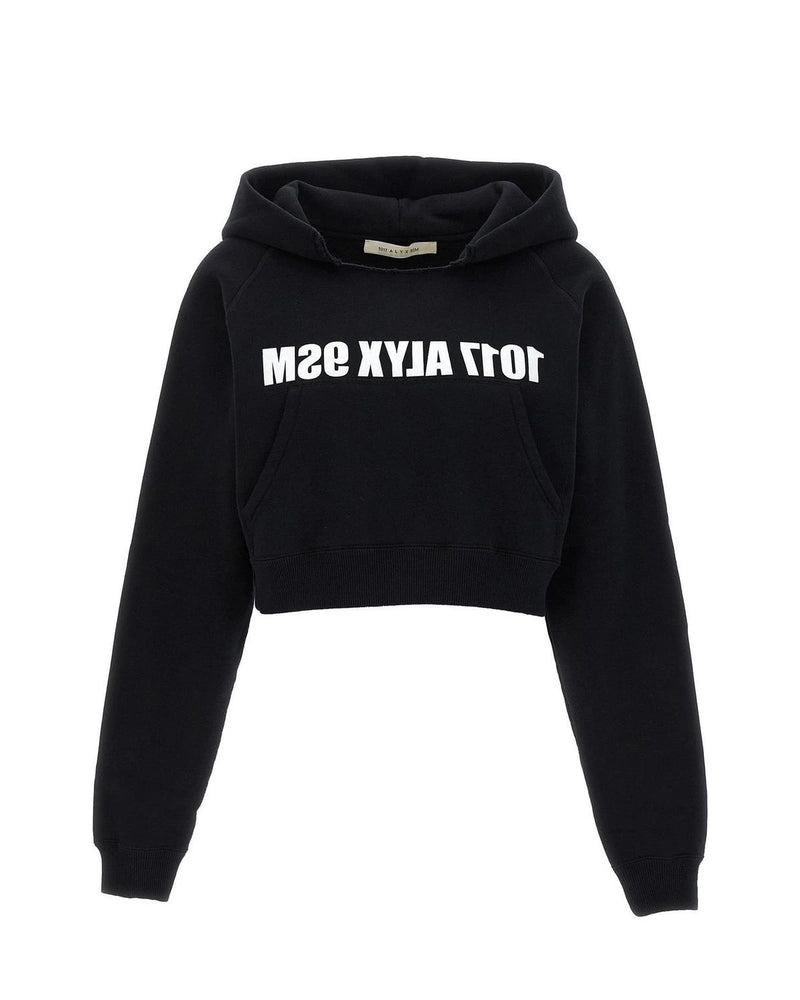 Alyx Hoodie in black, Cotton