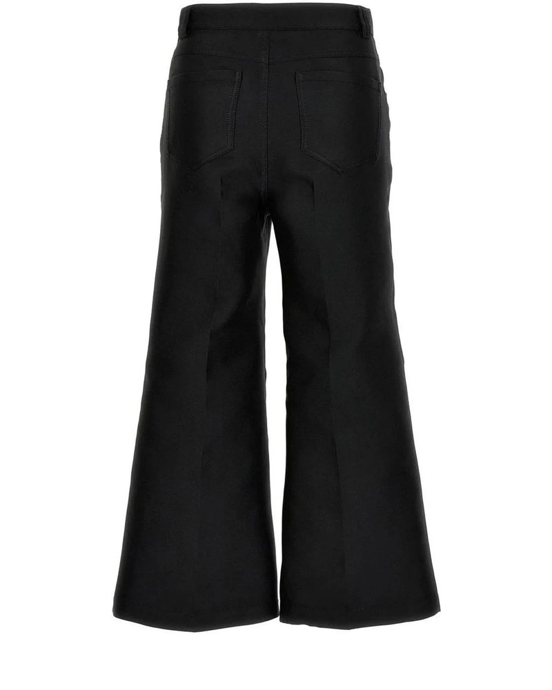 Giambattista Valli Palazzo Pant in black — view 2