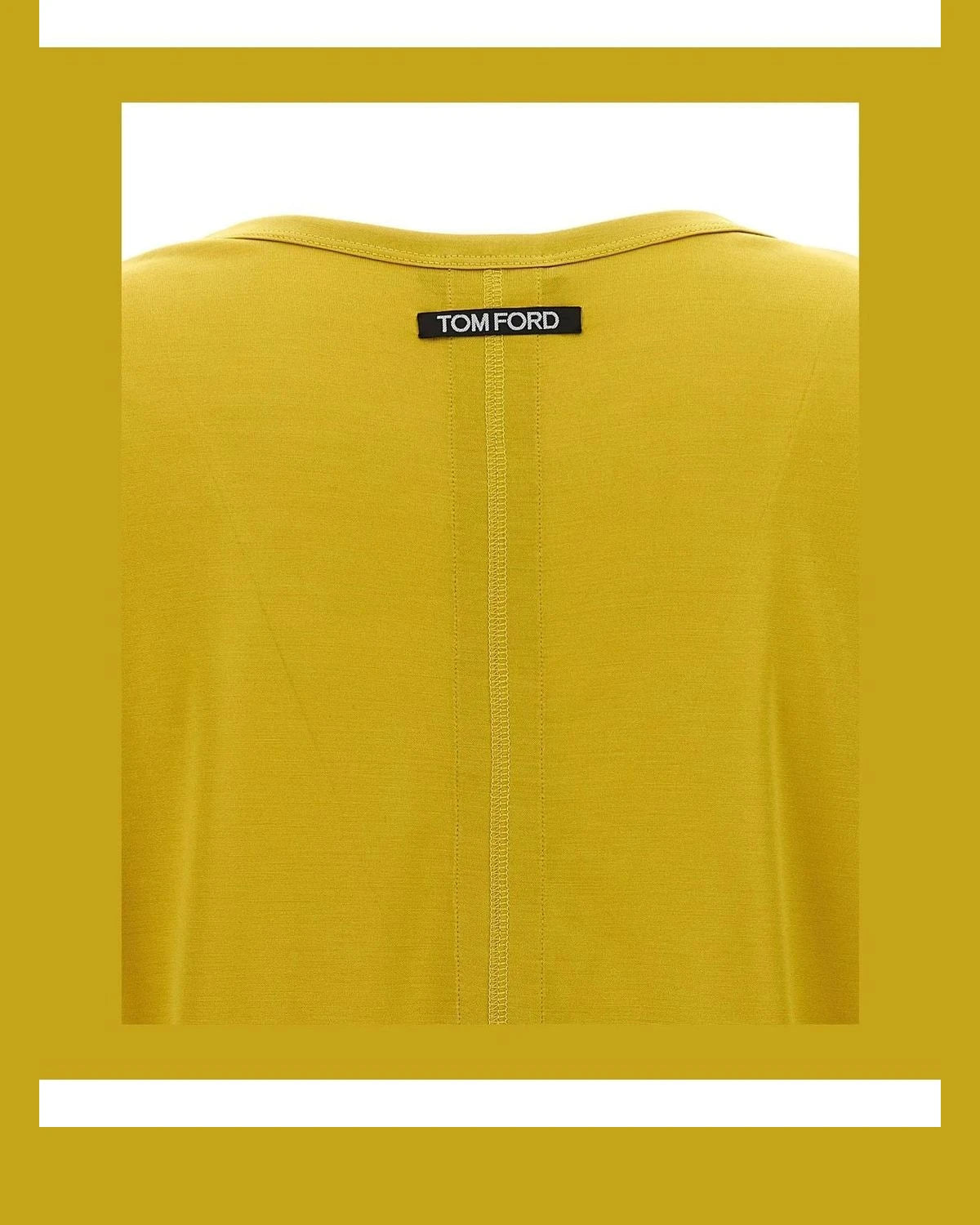 Tom Ford T-Shirt in yellow — view 3