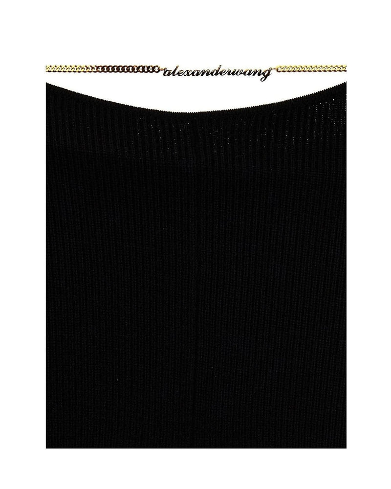 Alexander Wang Palazzo Pant in black, Wool — view 4