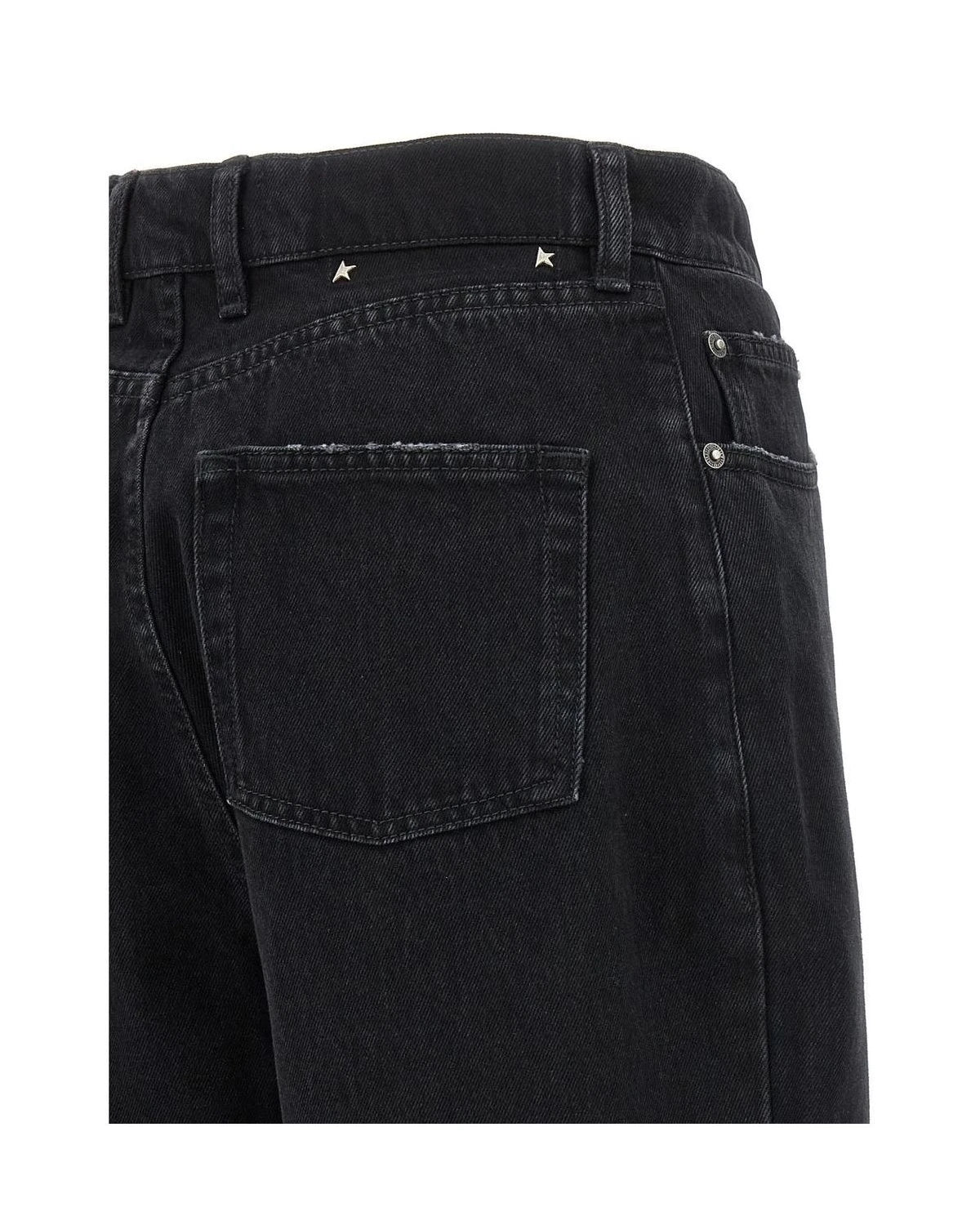 Golden Goose Jean in black, Cotton — view 4