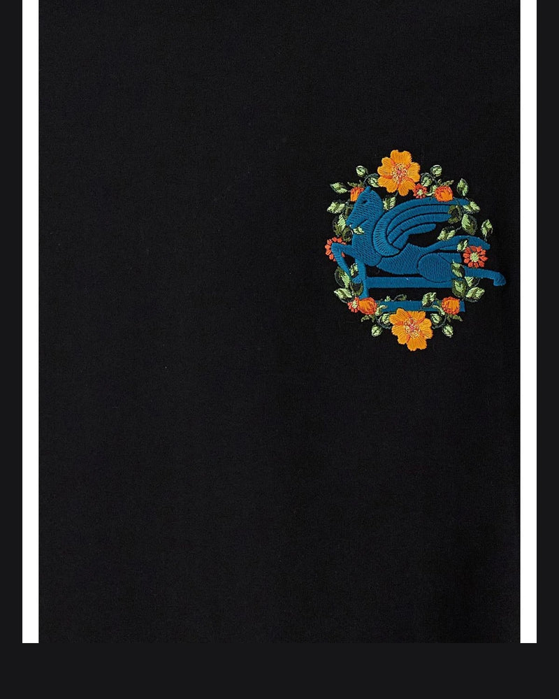 Etro Black T-Shirt 