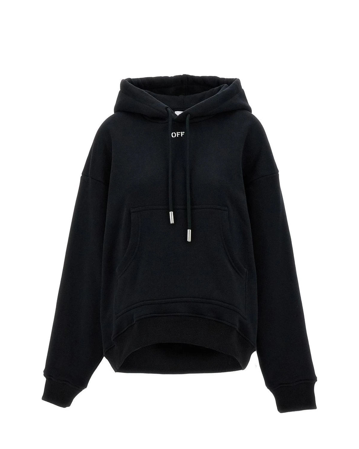Off-White Hoodie in black, Cotton