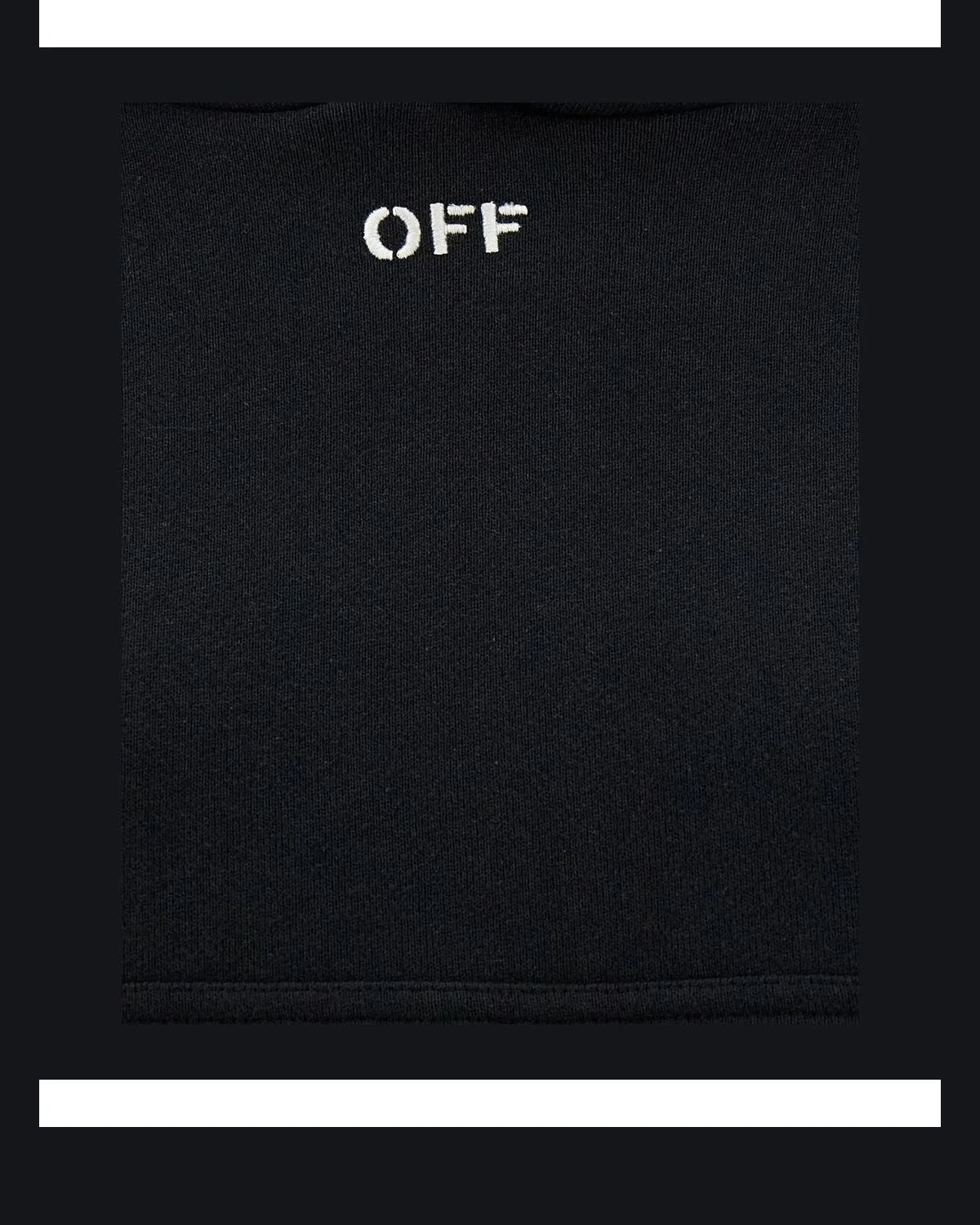 Off-White Hoodie in black, Cotton — view 4