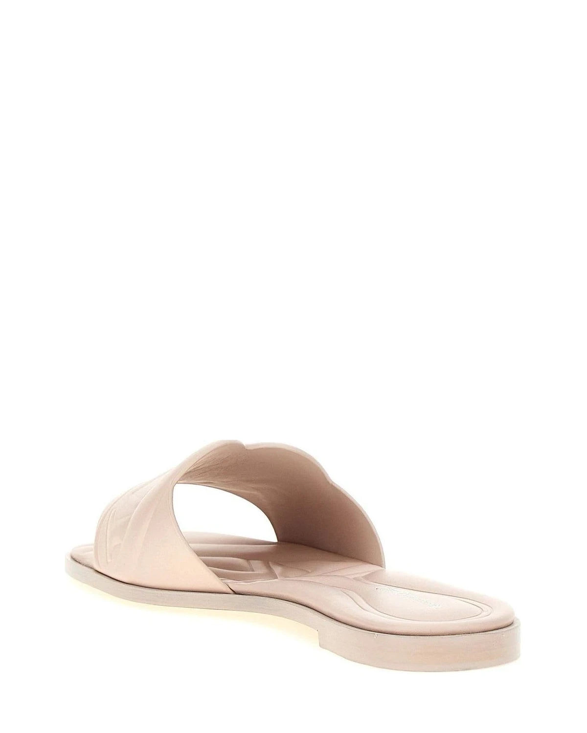 Alexander McQueen Slides in multicolor, Calfskin Leather — view 3