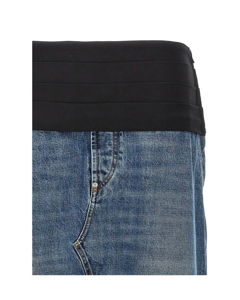 Stella McCartney Skirt in blue, Cotton — view 3
