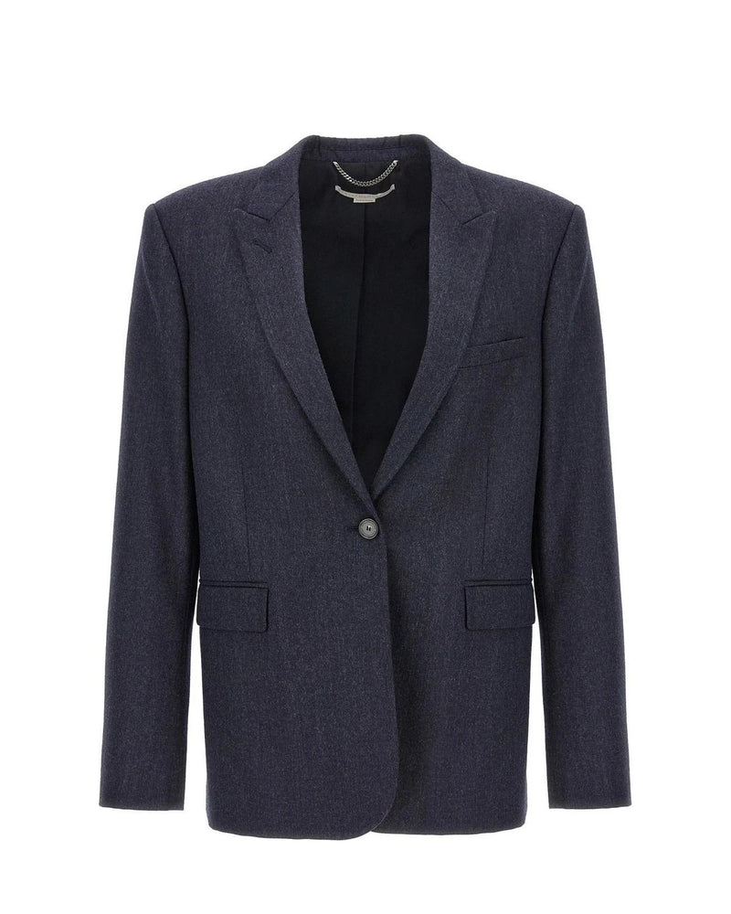 Stella McCartney Blazer in blue, Viscose