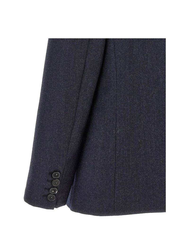 Stella McCartney Blazer in blue, Viscose — view 4