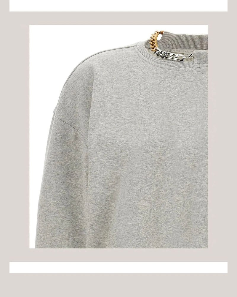 Stella McCartney Sweatshirt in gray — view 3