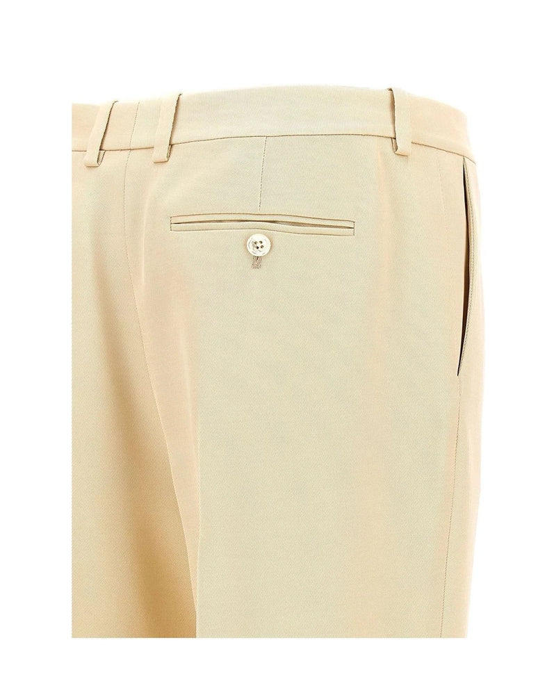 Tom Ford Trouser in beige, Silk — view 4