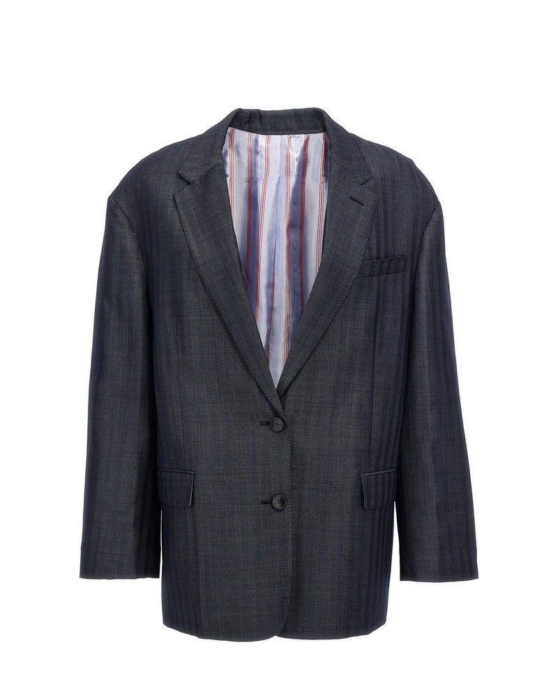 Etro Blazer in blue, Wool
