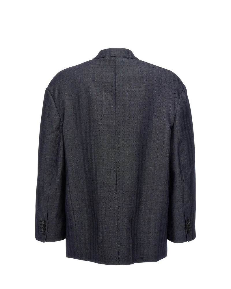 Etro Blazer in blue, Wool — view 2