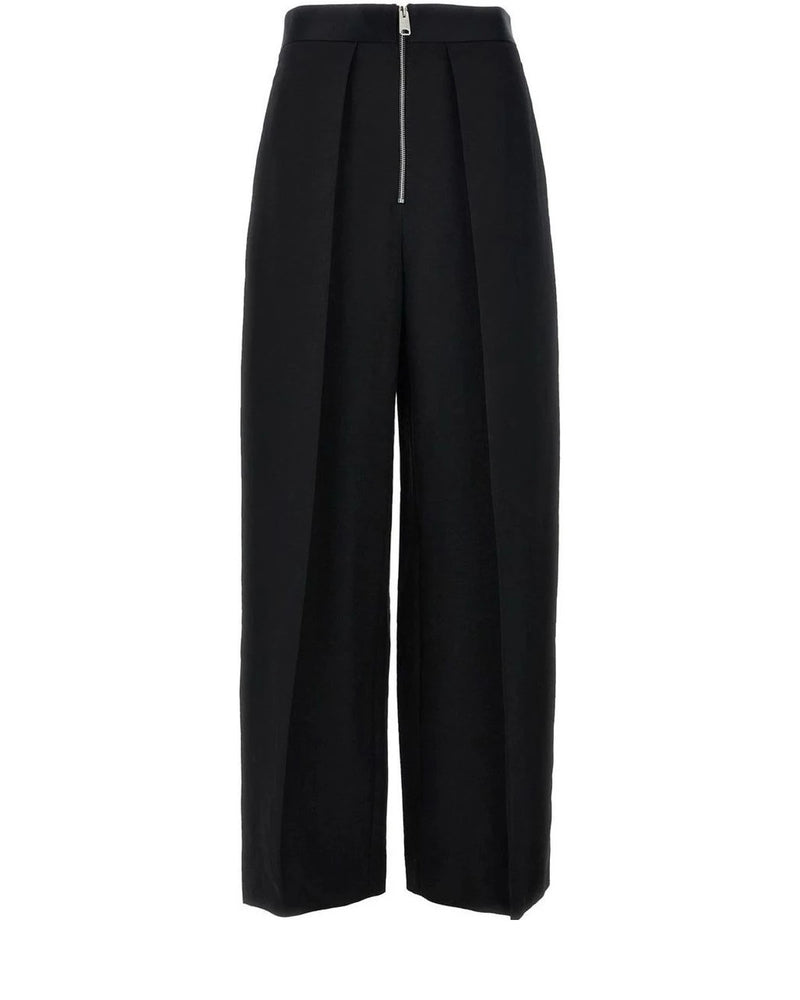 Khaite Trouser in black, Viscose