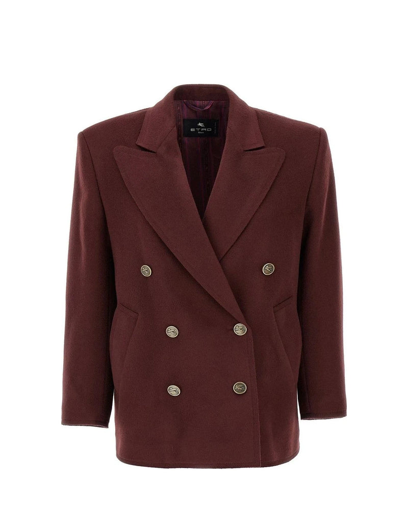 Etro Blazer in red, Wool