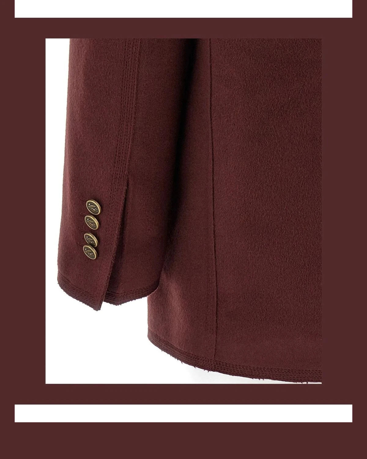 Etro Blazer in red, Wool — view 4