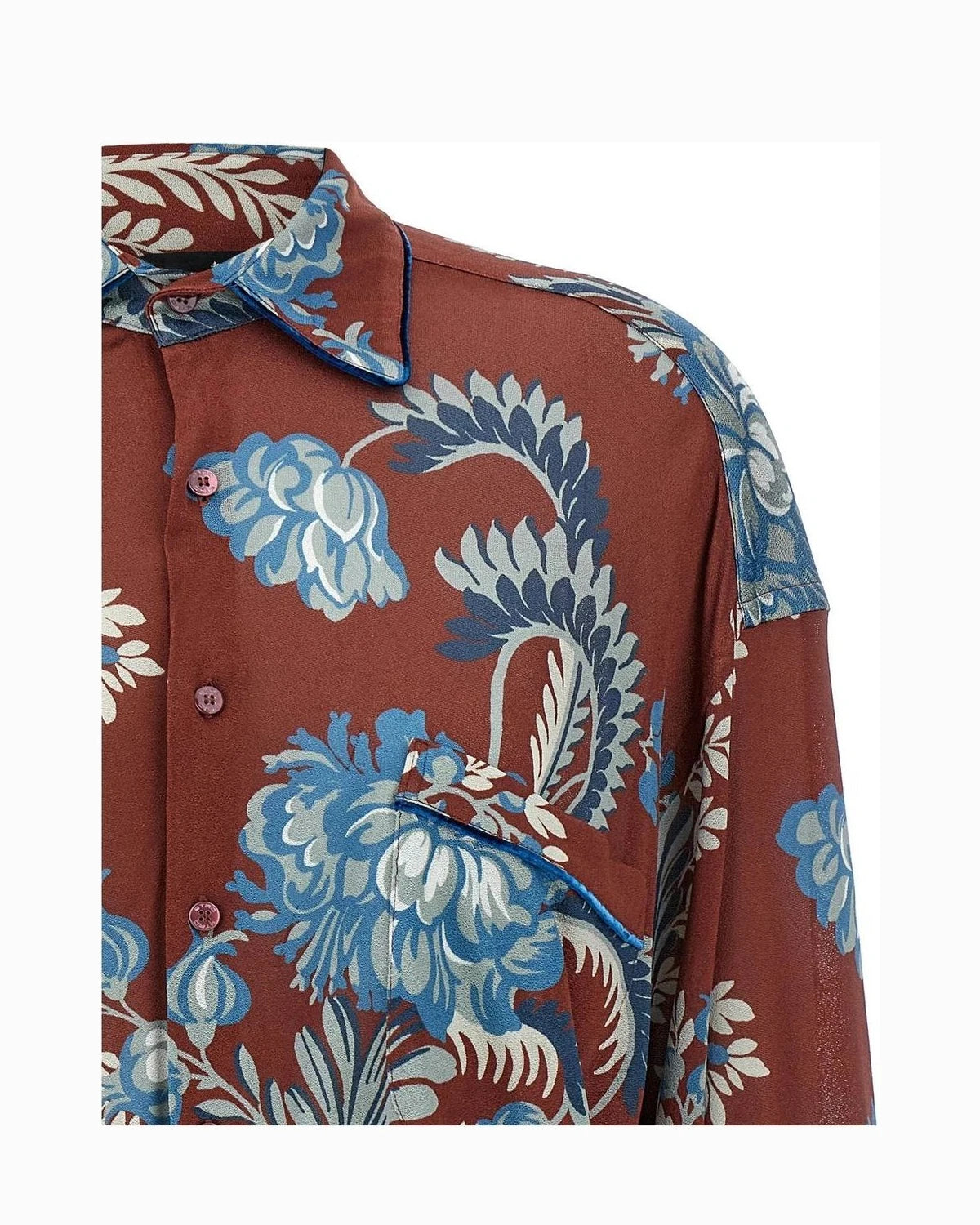 Etro Dress Shirt in multicolor, Viscose — view 3